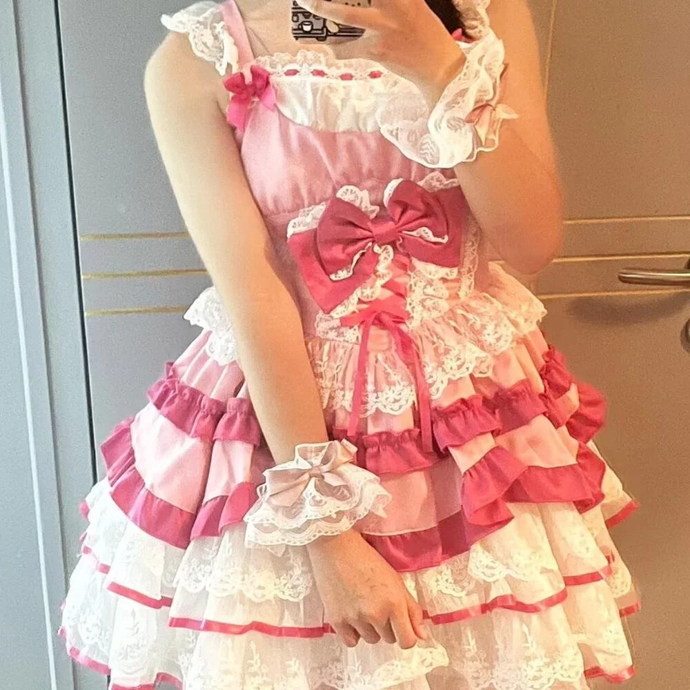 Women's Lotus Root Bow Sexy Lace Hand Sleeve Gloves Elastic Bracelet Cuffs Wrist